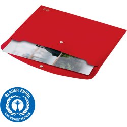 Leitz Recycle Dokumentomslag | A4 | PP | Rød