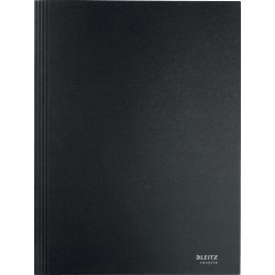 Leitz Recycle A4-kartongmapp | 3 klaffar | Svart