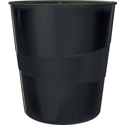 Leitz Recycle papperskorg | 15 liter | Svart