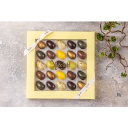 Xocolatl Easter Yellow Påskeæg, 25 stk