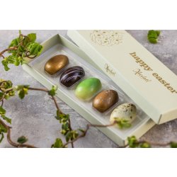 Xocolatl Golden Eggs Påskeæg, 5 stk