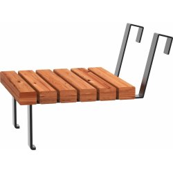 Plus Relax Hängbord till bänk, 40 cm, Thermowood