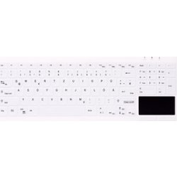 Cherry Hygiene Compact Ultraflat tangentbord, vitt