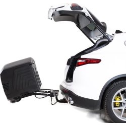 Towbox V3 anhængerboks, sort, 400 L