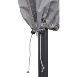 Overtræk Premium til parasol, flint grå, H195cm