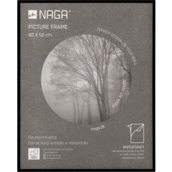 NAGA billedramme, 40 x 50 cm, sort