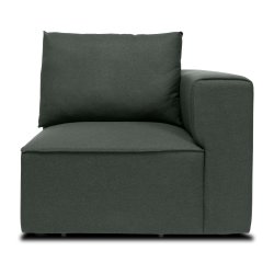 Fondi modulsofa, hjørnemodul, grøn, 1 stk