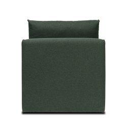 Fondi modulsofa, midtermodul, grøn, 1 stk