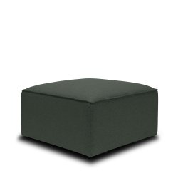 Fondi modulsofa, pufmodul, grøn, 1 stk