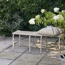 Mandalay Ivy Havebænk m/Udtræk, taupe