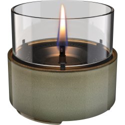 Tenderflame Bordlys Café 14 Reactive Glass, grøn