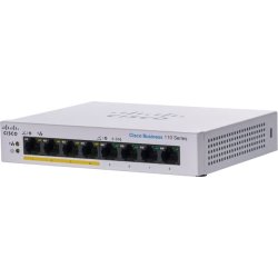 Cisco Business 110-serien 110-8PP-D Switch 8-port