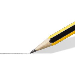 Staedtler Noris 122 HB Blyant m. viskelæder