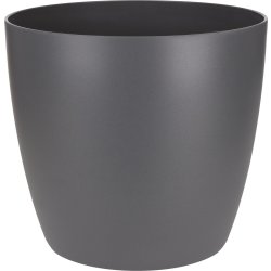 Elho Brussels blomkruka, 14 cm, antracit