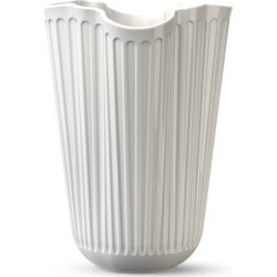 Kähler Hammershøi Unfold Vase H16,5 cm, hvid