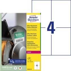 Avery B3483-50 Etiketter | 105x148 mm | 200 st.
