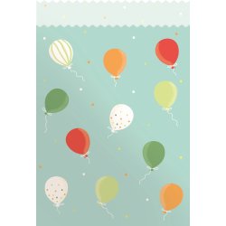 Slikpose, balloner, papir, 13x19 cm, 8 stk.