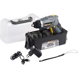 Probuilder Skruvmejsel sladdlös 3,6V, m. tillbehör