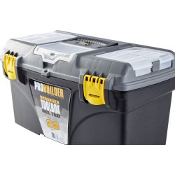 Probuilder værktøjskasse m/ organizer, 21"