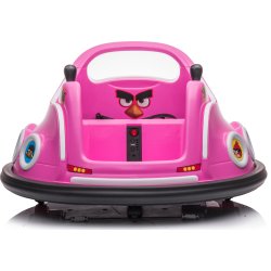 Elbil Angry Birds Bumper car, rosa