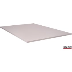 Sun-Flex I hæve-sænkebord, 140x80, Hvid/grå