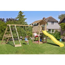 Jungle Gym Cottage 2.1 legetårn m/climb & rutsjeb.