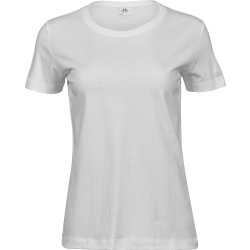 Tee Jays Sof Tee Dam, Vit, Stl. S