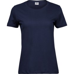 Tee Jays Sof Tee Dam, Navy, Stl. XL