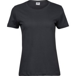 Tee Jays Sof Tee Dam, Mörkgrå, Stl. S