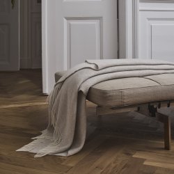Georg Jensen Damask Union Pläd 140x200 cm, sand