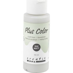 Hobbyfärg Plus Color Plus 60ml ljusgrå