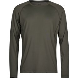 Tee Jays Långärmad CoolDry Tee, Grön, Stor. XL