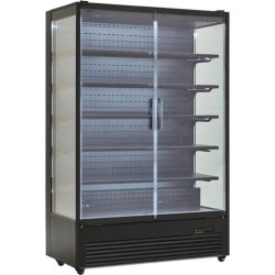 Scandomestic MDC1290BB - Displaykylskåp, svart