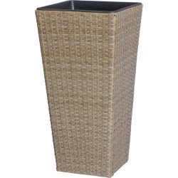 OUTDOOR blomkruka L.35 x D.35 x H.70 cm,Natur