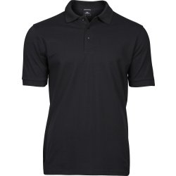 Tee Jays Luxury Stretch Polo, Svart, Stl. L