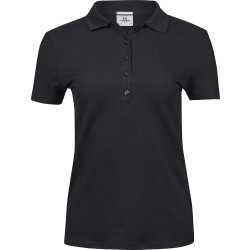 Tee Jays Luxury Stretch dampolo, svart, storlek S