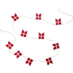 Flagranke i Stof m. danske flag 170 cm