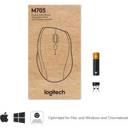 Logitech M705 trådløs mus