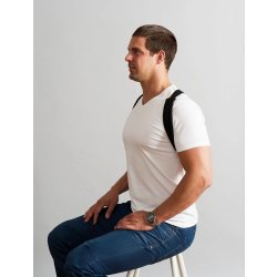 Swedish Posture Skulderstøtte Classic, Sort, S-M