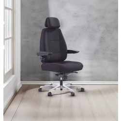 24/7 kontorstol i camira flax stof
