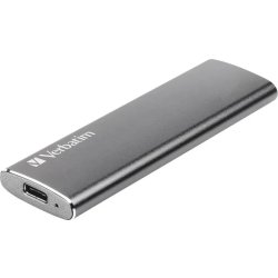Verbatim Vx500 - SSD 2 TB - extern, USB 3.2, grå