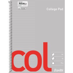 Bantex Kollegieblock SE | A4+ | Linjerat