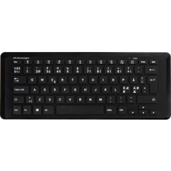 Mousetrapper Mini Wireless Tangentbord, svart