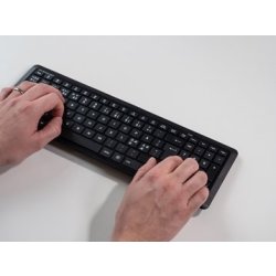 Mousetrapper Type Midi-tangentbord, svart