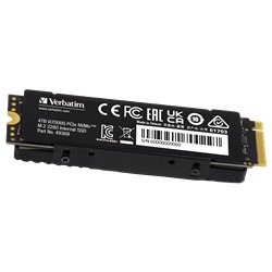 Verbatim SSD-hårddisk Vi7000G PCIe4 NVMe M.2, 4 TB