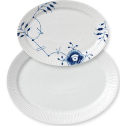 Royal Copenhagen History Mix Oval Fadsæt 28/34cm