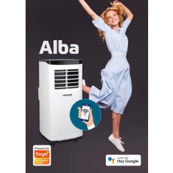 DEMO: Eeese Alba AC 7000BTU Aircondition, hvid