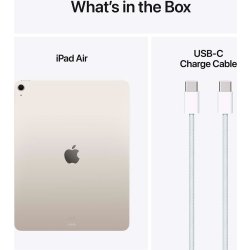 Apple iPad Air 7, 13" Wi-Fi 256GB, stjerneskær