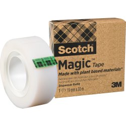 Scotch Magic Tape | Växtbaserad | 19mmx30m