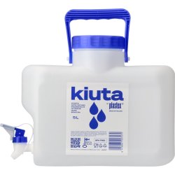 Plastex Vattendunk, 5L med kran, livsmedelsgodkänd